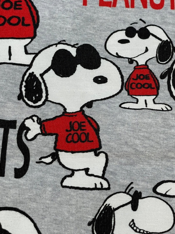 Bio Jersey Snoopy als Joe Cool hellgrau meliert