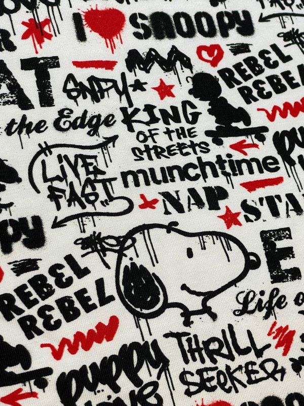 Bio Jersey Snoopy Graffiti Peanuts
